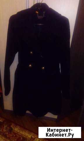 Пальто в хорошем состоянии. черное Абакан - изображение 1
