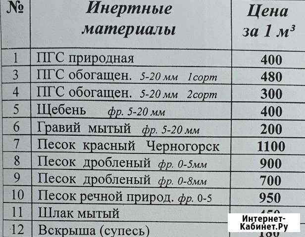 Пгс,песок,щебень уголь без выходнвх Абакан - изображение 1