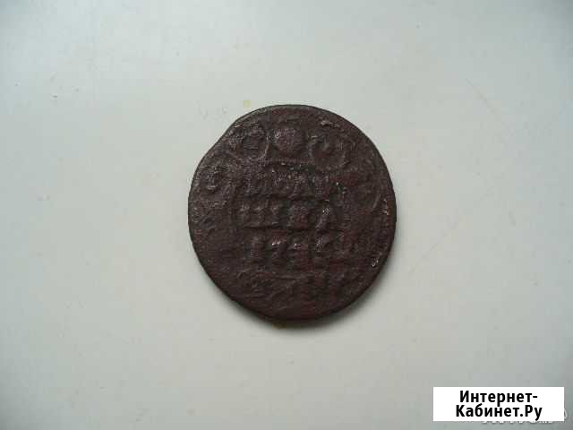 Полушка 1735г Иркутск - изображение 1