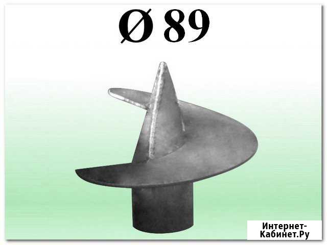 Наконечник сварной для 89 винтовой сваи Санкт-Петербург - изображение 1