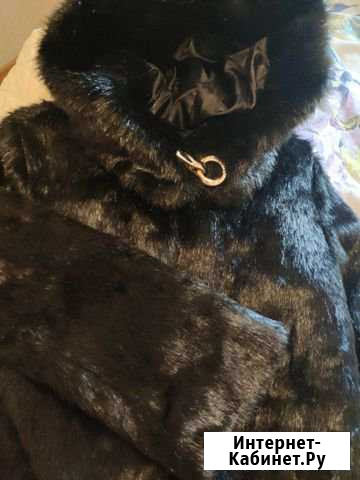 Шубка из искусственного меха на 44-46 размер Омск - изображение 1