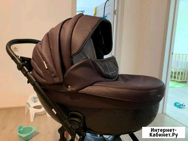 Коляска BeBe Mobile 3в1 эко кожа Мурино - изображение 1