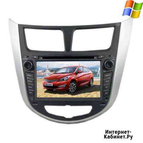 Штатная магнитола Hyundai Solaris LeTrun 0330 Красноярск