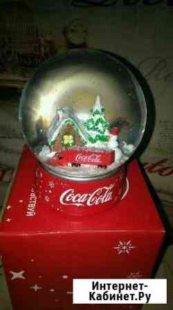 Коллекционный снежный шар Coca-Cola Кемерово
