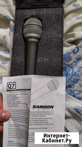 Два микрафона Samson q7 Мосрентген - изображение 1