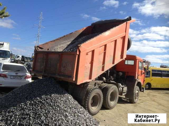 Щебень с доставкой Новосибирск - изображение 1