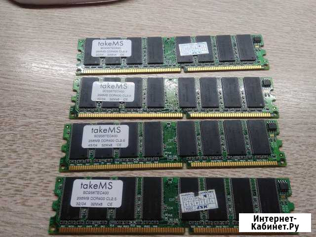 DDR 400 (за четыре планки) Ртищево - изображение 1