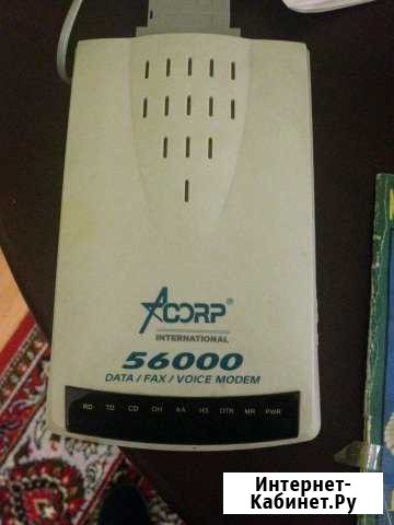 Модем-факс Acorp 56000 Киров - изображение 1