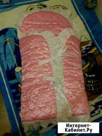 Нарядный конверт, уголок и чепчик Казань