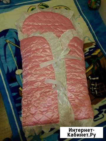 Нарядный конверт, уголок и чепчик Казань - изображение 1