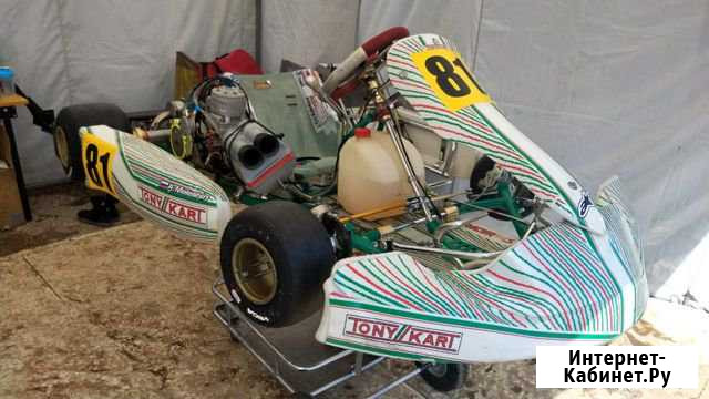 Tony kart kz 10c 2018 г картинг kz 2 Санкт-Петербург - изображение 1