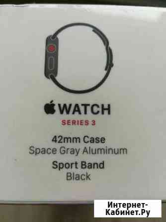 Apple Watch 3 42mm новые оригинал Хабаровск