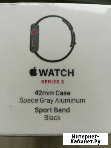 Apple Watch 3 42mm новые оригинал Хабаровск - изображение 1