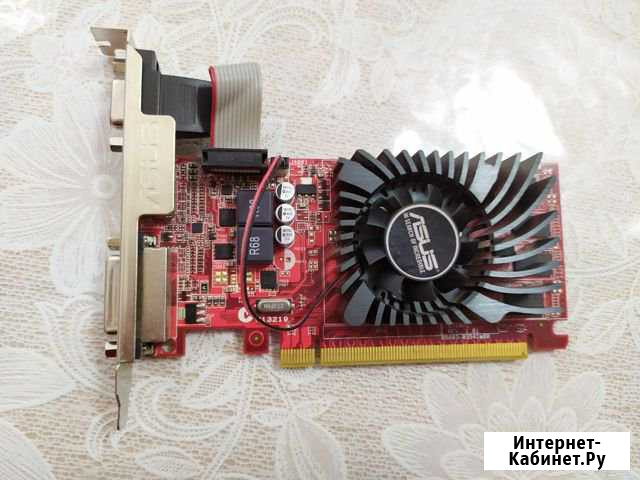 Видеокарта asus amd radeon r7 240lp 780мгц Вологда - изображение 1