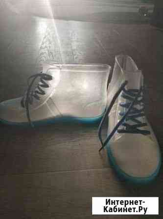 Сапоги (ботинки) резиновые прозрачные Благовещенск