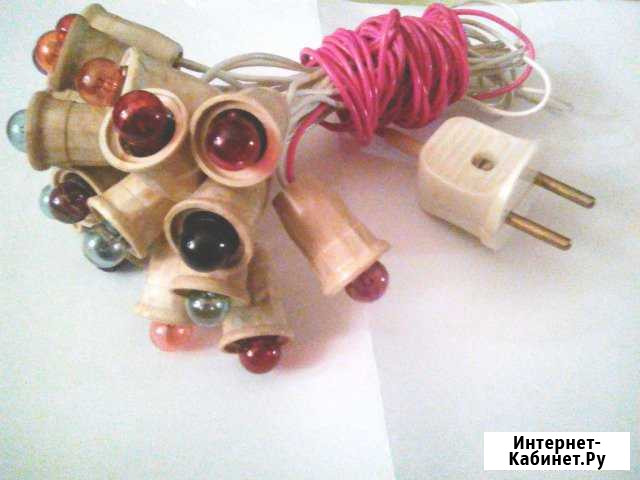 Ёлочная электрогирлянда СССР 1968 г Екатеринбург - изображение 1