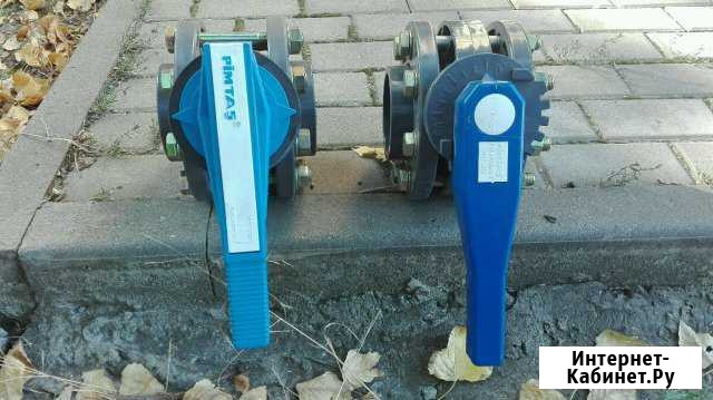 Дисковый затвор Pimtas DN 80, с фланцами 90 Таганрог - изображение 1