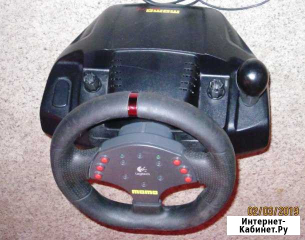 Руль момо Logitech Москва - изображение 1