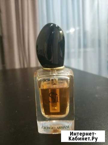 Парфюмерная вода Si от Giorgio Armani Магнитогорск - изображение 1