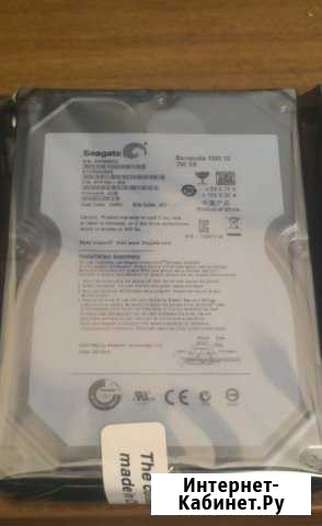 Жесткий диск Seagate Barracuda 3750528AS 750Gновый Тюмень - изображение 1