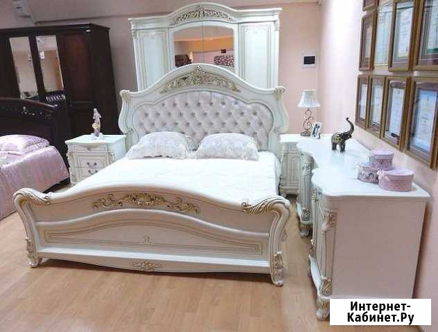 Спальные гарнитуры Касандра крем (4 двер.) Грозный - изображение 1