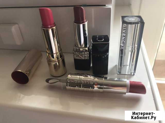 Помады CD, Сlarins, Givenchy Королев - изображение 1