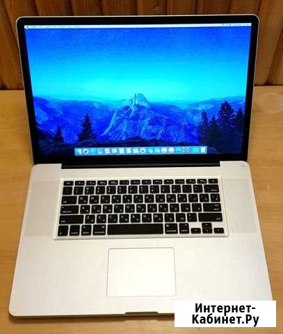 MacBook Pro 17 Core i7 2.4 16gb SSD500gb Тамбов - изображение 1