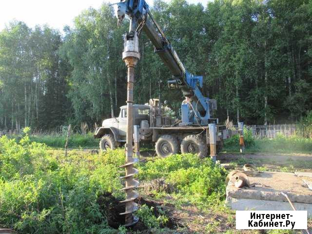 Аренда Ямобур вездеход вышкой.опоры, колодцы.сваи Пермь - изображение 1