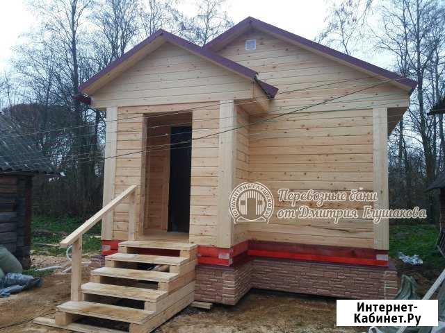 Бани из бруса кедра Выборг - изображение 1