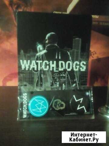 Watch Dogs стилбук + значки из коллекционного изд Армавир - изображение 1