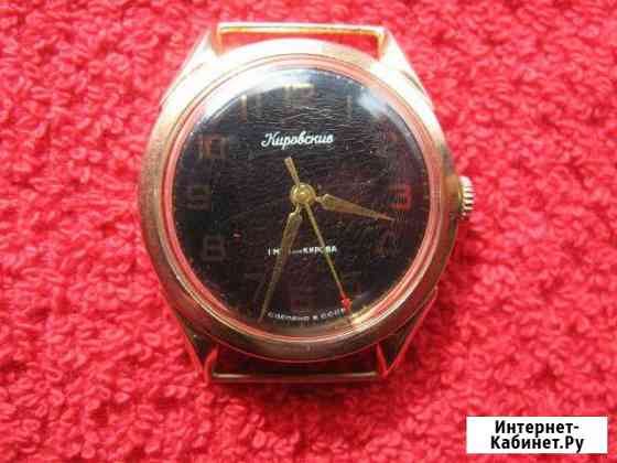 Коллекционные винтажные золотые часы Кировские Великий Новгород
