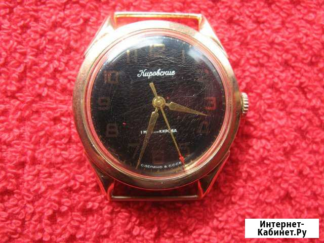 Коллекционные винтажные золотые часы Кировские Великий Новгород - изображение 1