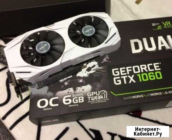 Asus dual gtx 1060 6g Сочи - изображение 1