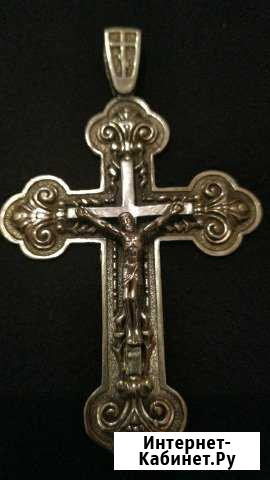 Крест серебряный Краснодар - изображение 1