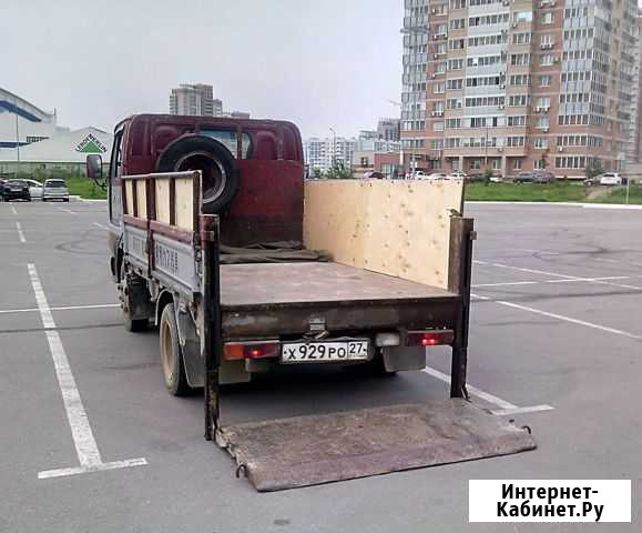 Грузоперевозки. 2т. Аппарель. Высокий борт Хабаровск - изображение 1