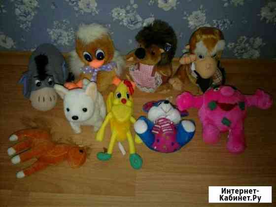 Игрушки мягкие,велосипед, прилипалы Череповец