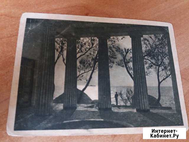 Открытка Крым  Ночь в Алупке.  1929г Симферополь - изображение 1