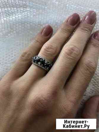 Серебряное кольцо сапфиры Симферополь