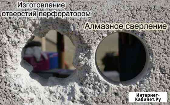 Алмазное сверление (бурение) отверстий Октябрьский