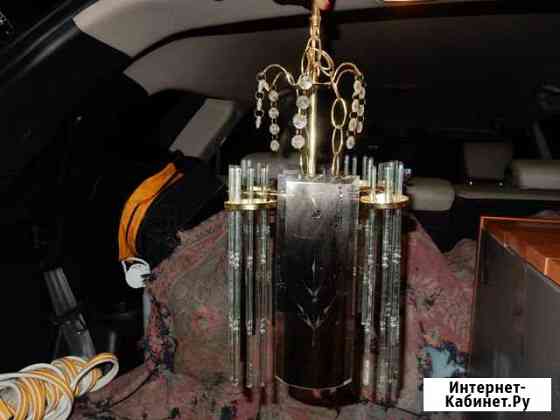 Люстра стеклянная, б/у Сыктывкар