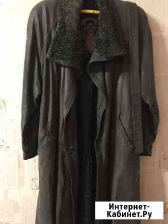 Плащ кожаный женский Чита