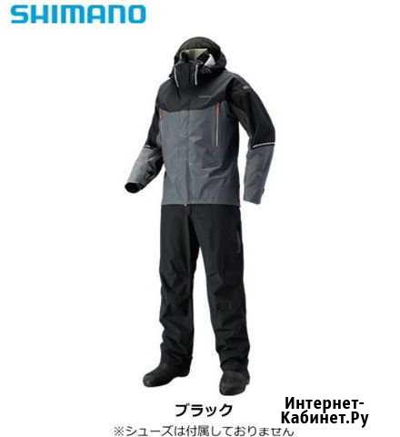 Костюм Shimano DS Advance Suit RA-025S черный Елец - изображение 1
