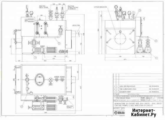 Чертежи паровых котлов 12 - 15 бар. Италия Калуга