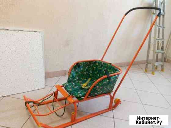 Санки тяни-толкай Москва