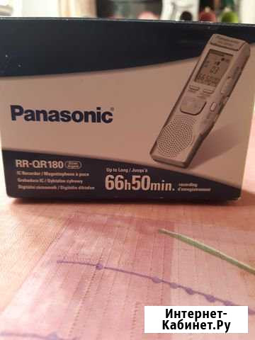 Диктофон цифровой Panasonic RR QR 180 Нижний Новгород - изображение 1
