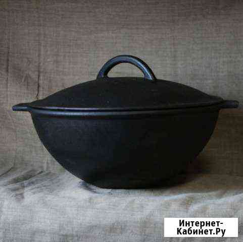 Чугунный Казан 20 литров с чугунной крышкой Нижний Новгород