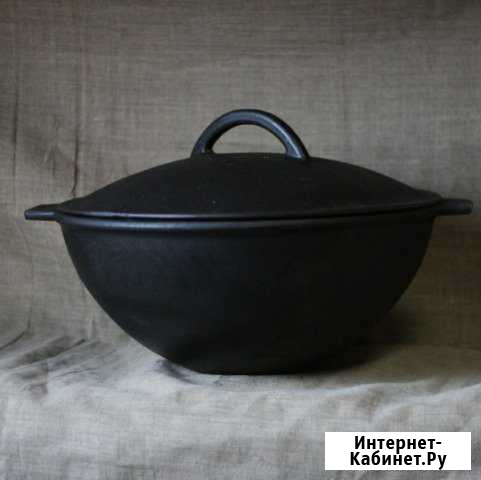 Чугунный Казан 20 литров с чугунной крышкой Нижний Новгород - изображение 1