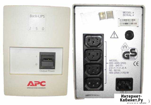 APC Back UPS 250 и 400ва Псков - изображение 1