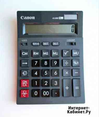 Новый Калькулятор бухгалтерский Canon AS- 888 Рязань