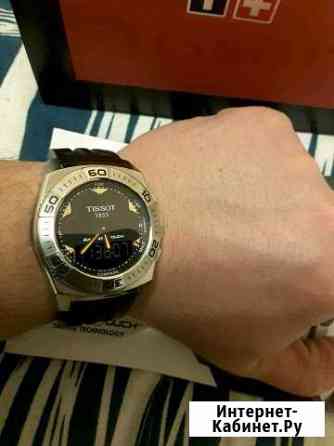 Часы Tissot Racing Touch Щвейцария оригинал сенсор Гусь-Хрустальный